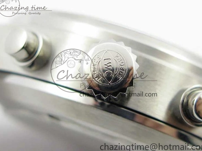 MIROTIME 0109 Pilot Chrono IW377726 ZF 1:1 Best Edition Green Dial on Brown Leather Strap A Trendsetting 7125